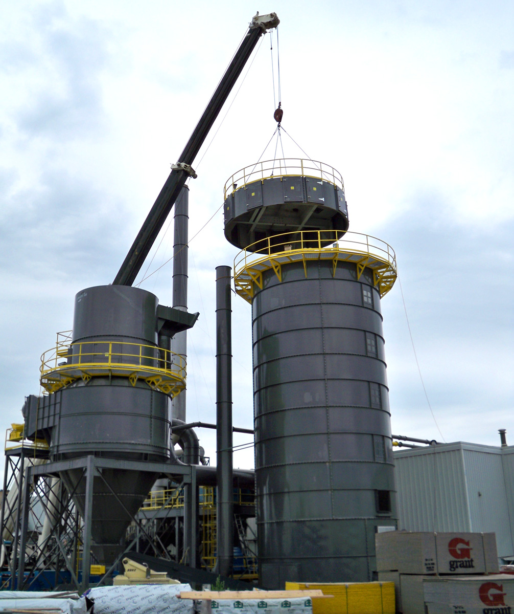 Silo d'entreposage industriel - Industrial storage silo